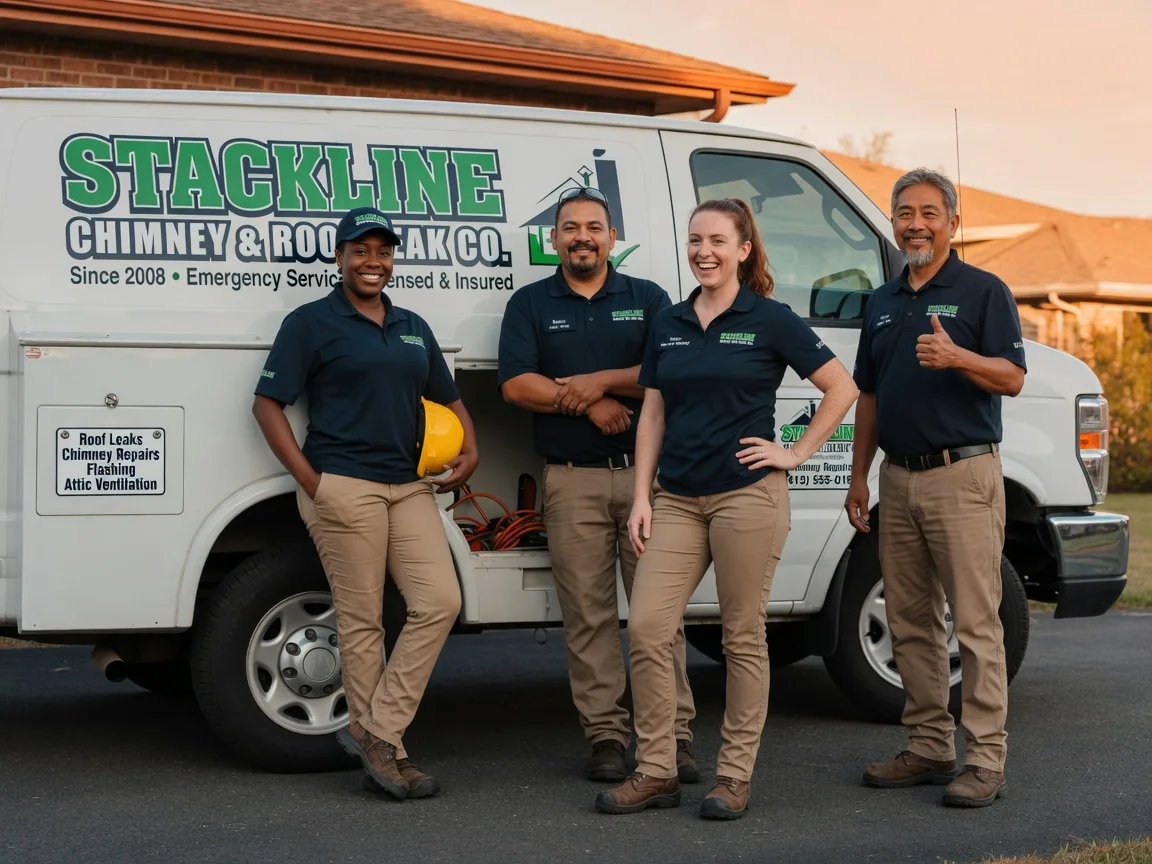 Chimney flashing repair company in Lauderdale, MS